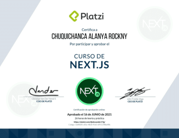 certificado