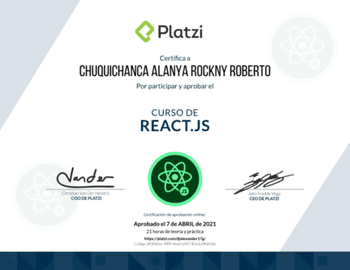 certificado