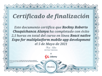 certificado